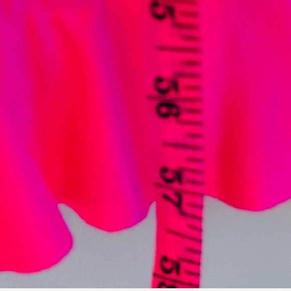 LuLu B Vibrant Pink Ruffle Tiered Maxi Dress Size 1X - Picture 13 of 16